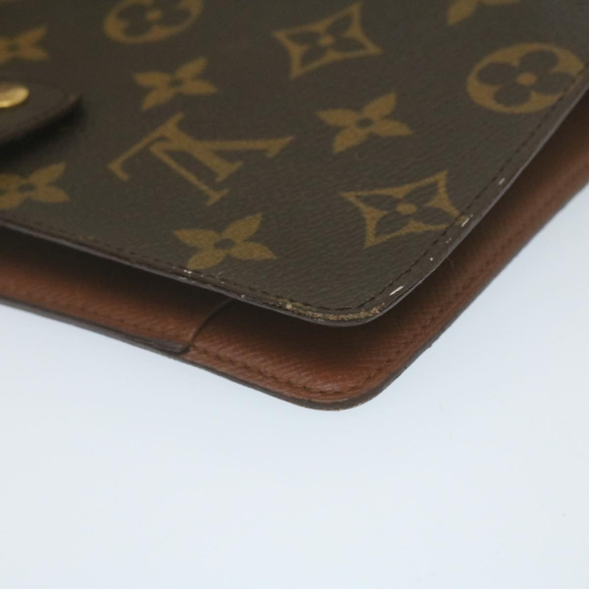 LOUIS VUITTON Monogram Agenda MM Day Planner Cover R20105 LV 29263