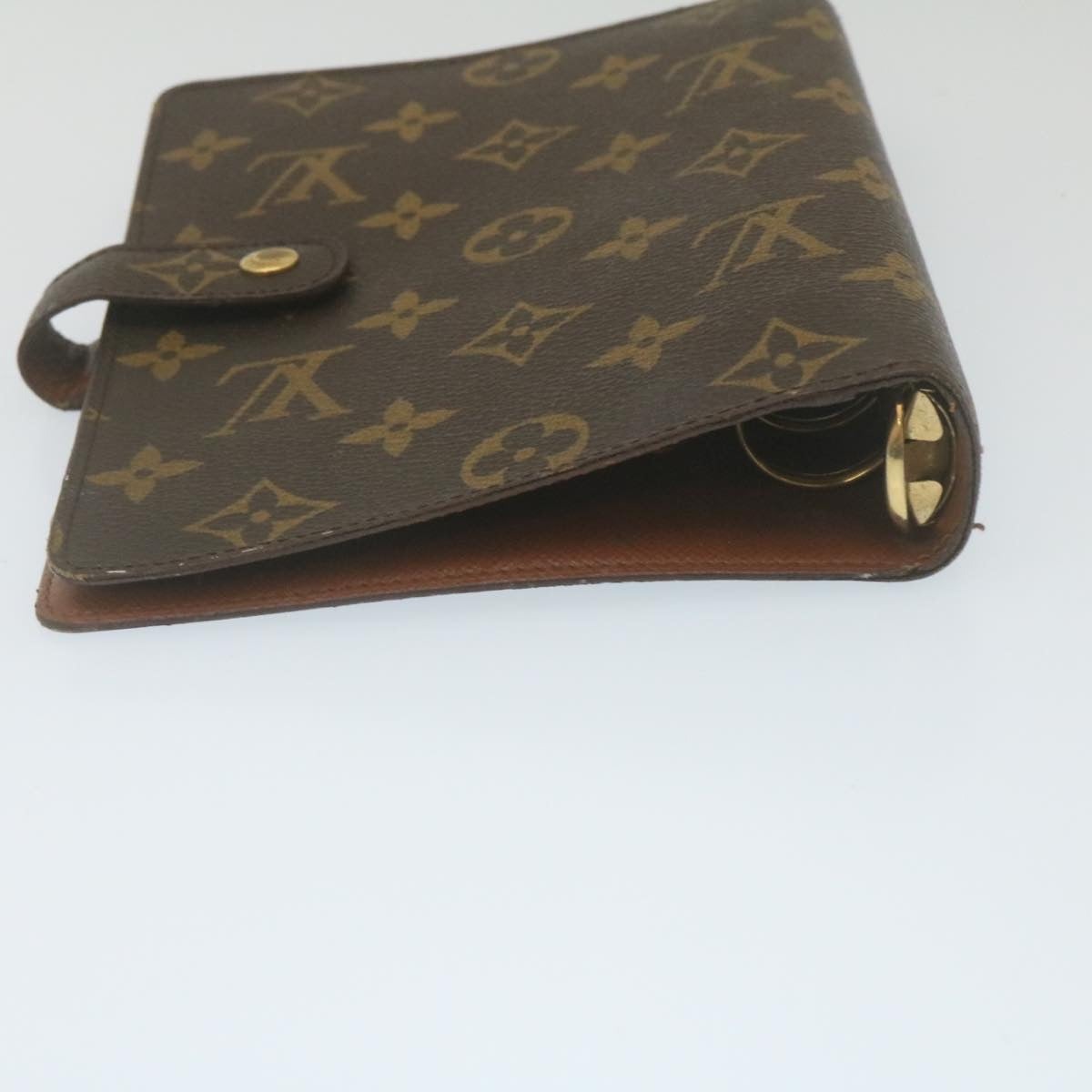 LOUIS VUITTON Monogram Agenda MM Day Planner Cover R20105 LV 29263