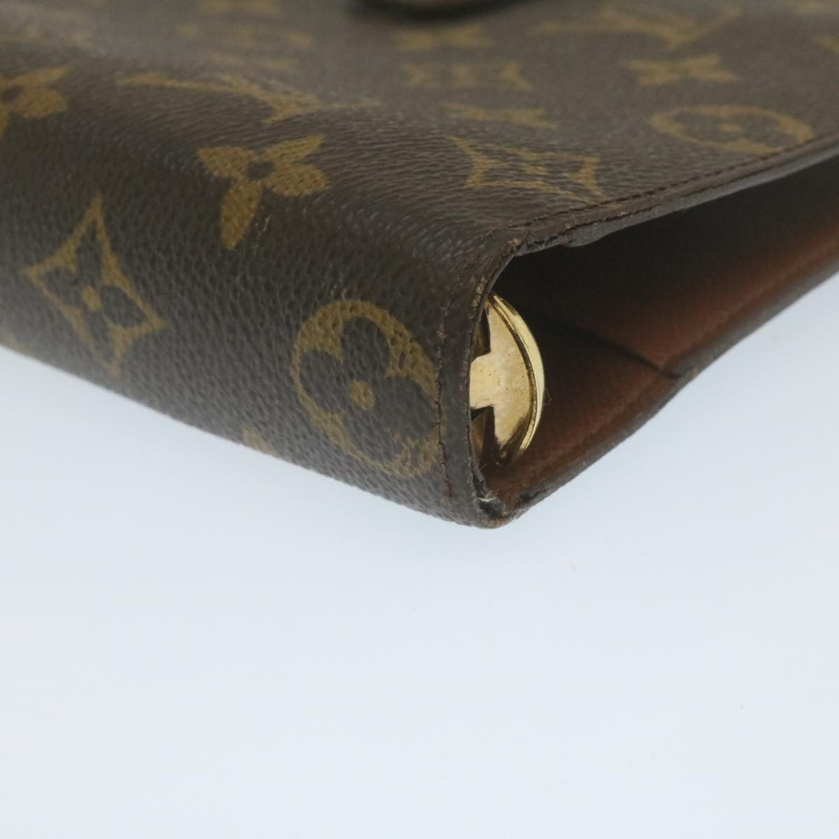 LOUIS VUITTON Monogram Agenda MM Day Planner Cover R20105 LV 29263
