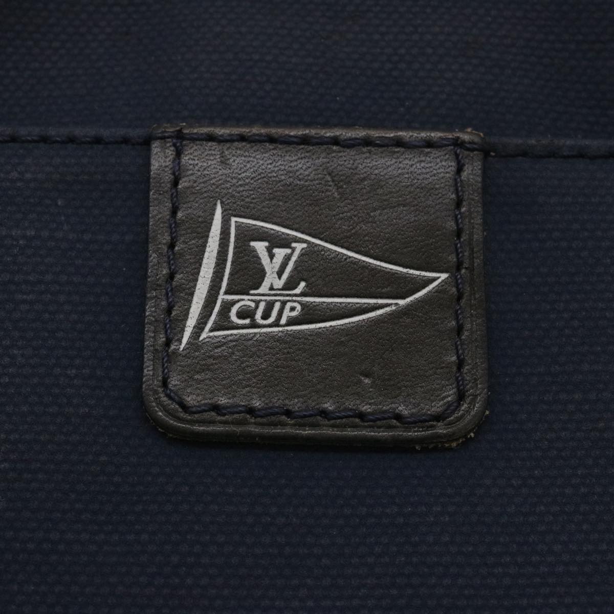 LOUIS VUITTON Genoa Marine Shoulder Bag LV cup Navy M80704 LV 29264