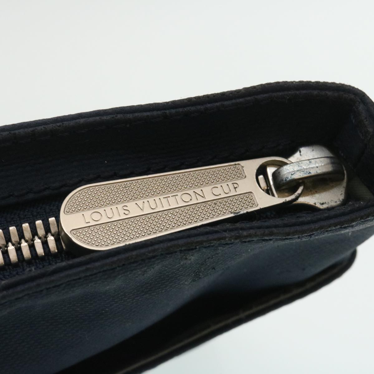 LOUIS VUITTON Genoa Marine Shoulder Bag LV cup Navy M80704 LV 29264