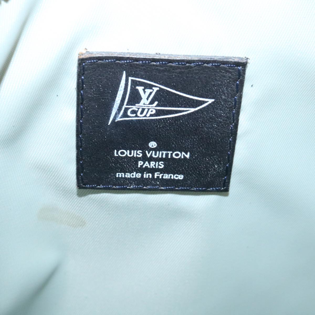 LOUIS VUITTON Genoa Marine Shoulder Bag LV cup Navy M80704 LV 29264