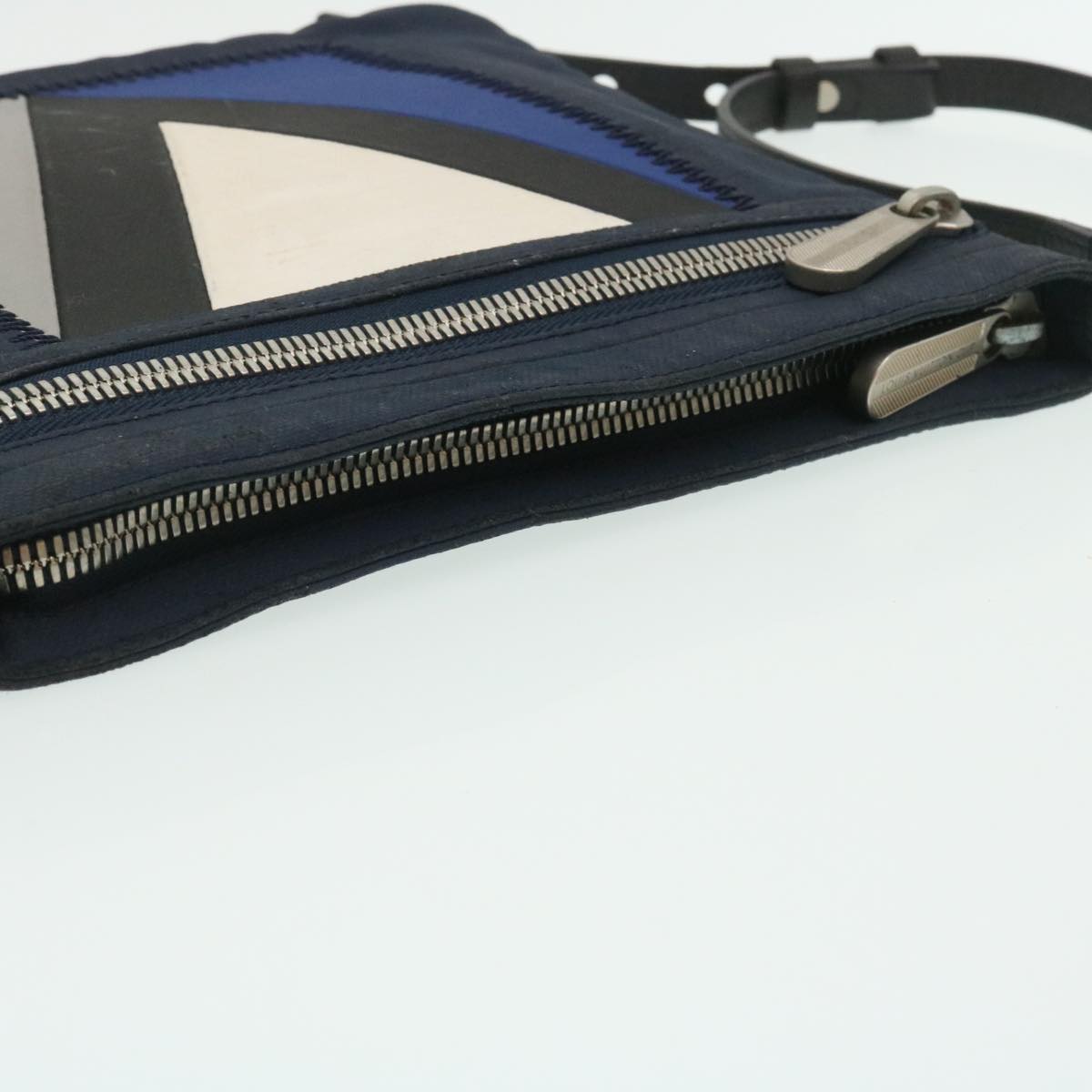 LOUIS VUITTON Genoa Marine Shoulder Bag LV cup Navy M80704 LV 29264