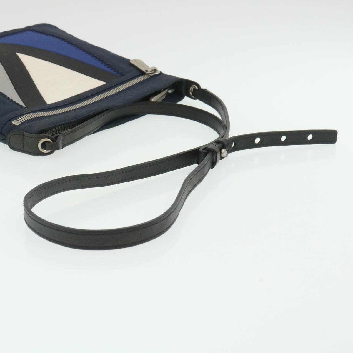 LOUIS VUITTON Genoa Marine Shoulder Bag LV cup Navy M80704 LV 29264