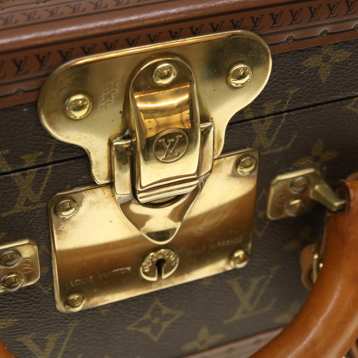 LOUIS VUITTON Monogram Bisten 70 Trunk Vintage M21324 LV 29278S