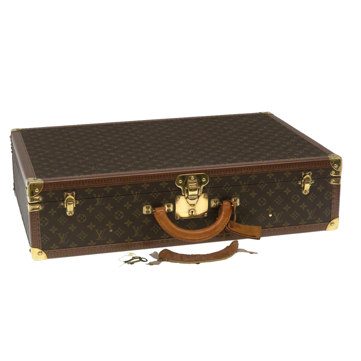 LOUIS VUITTON Monogram Bisten 70 Trunk Vintage M21324 LV 29278S