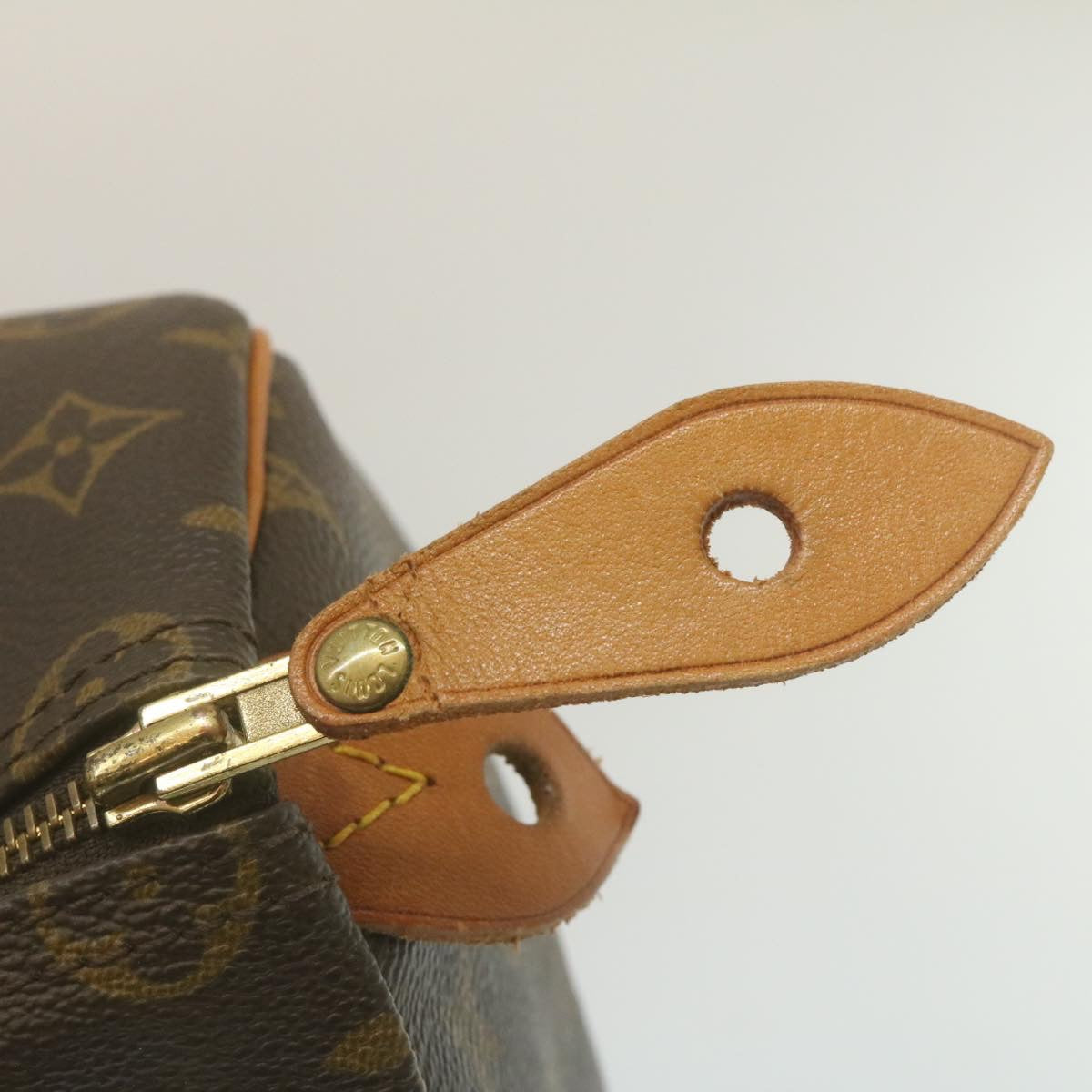 LOUIS VUITTON Monogram Speedy 35 Hand Bag M41524 LV 29316