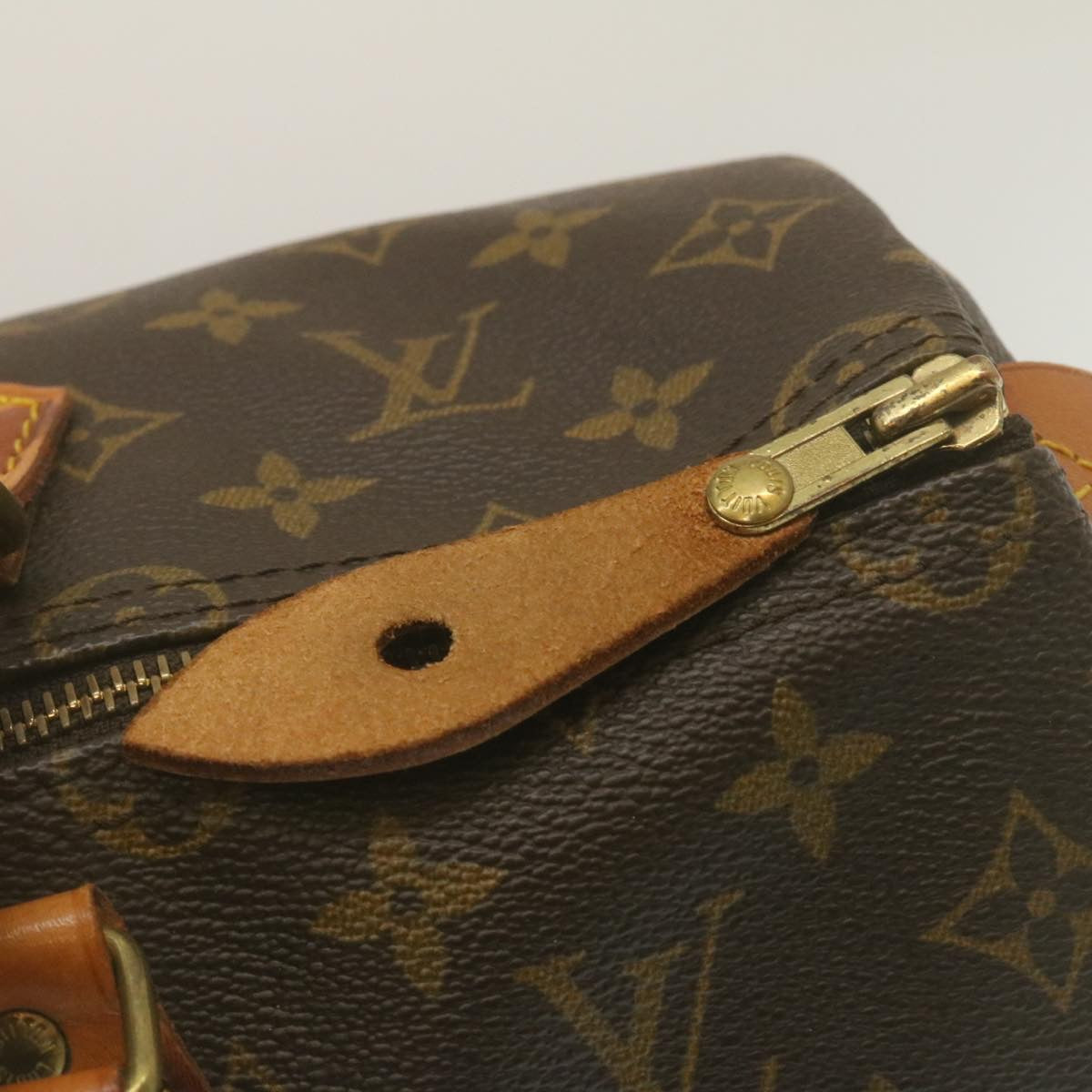 LOUIS VUITTON Monogram Speedy 35 Hand Bag M41524 LV 29316