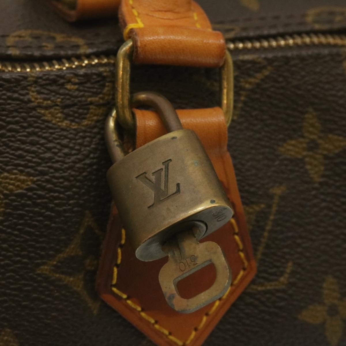 LOUIS VUITTON Monogram Speedy 35 Hand Bag M41524 LV 29316