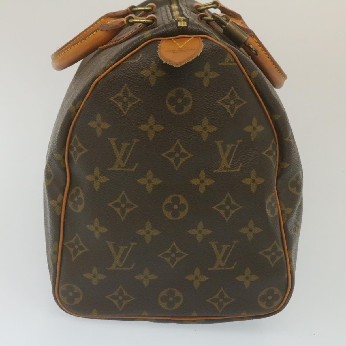 LOUIS VUITTON Monogram Speedy 35 Hand Bag M41524 LV 29316