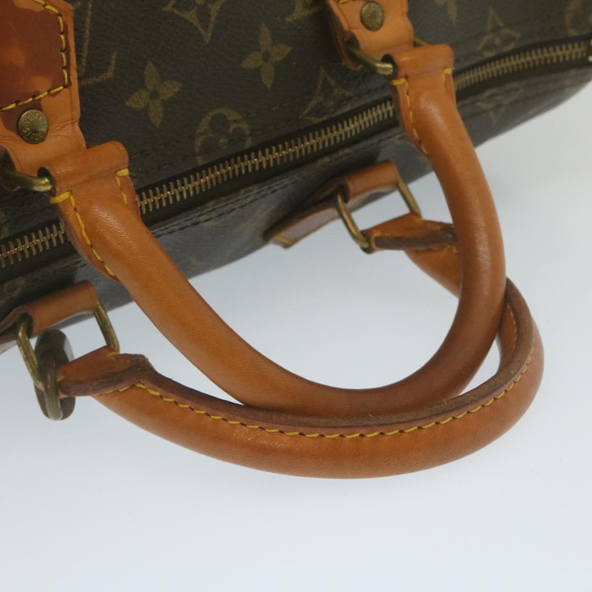 LOUIS VUITTON Monogram Speedy 35 Hand Bag M41524 LV 29316
