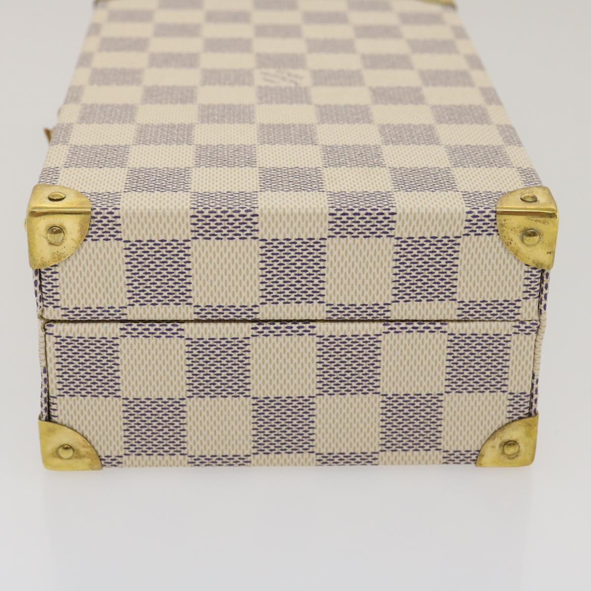 LOUIS VUITTON Damier Azur Coffret Polyvalent Jewelry Box SPO N33618 29521S