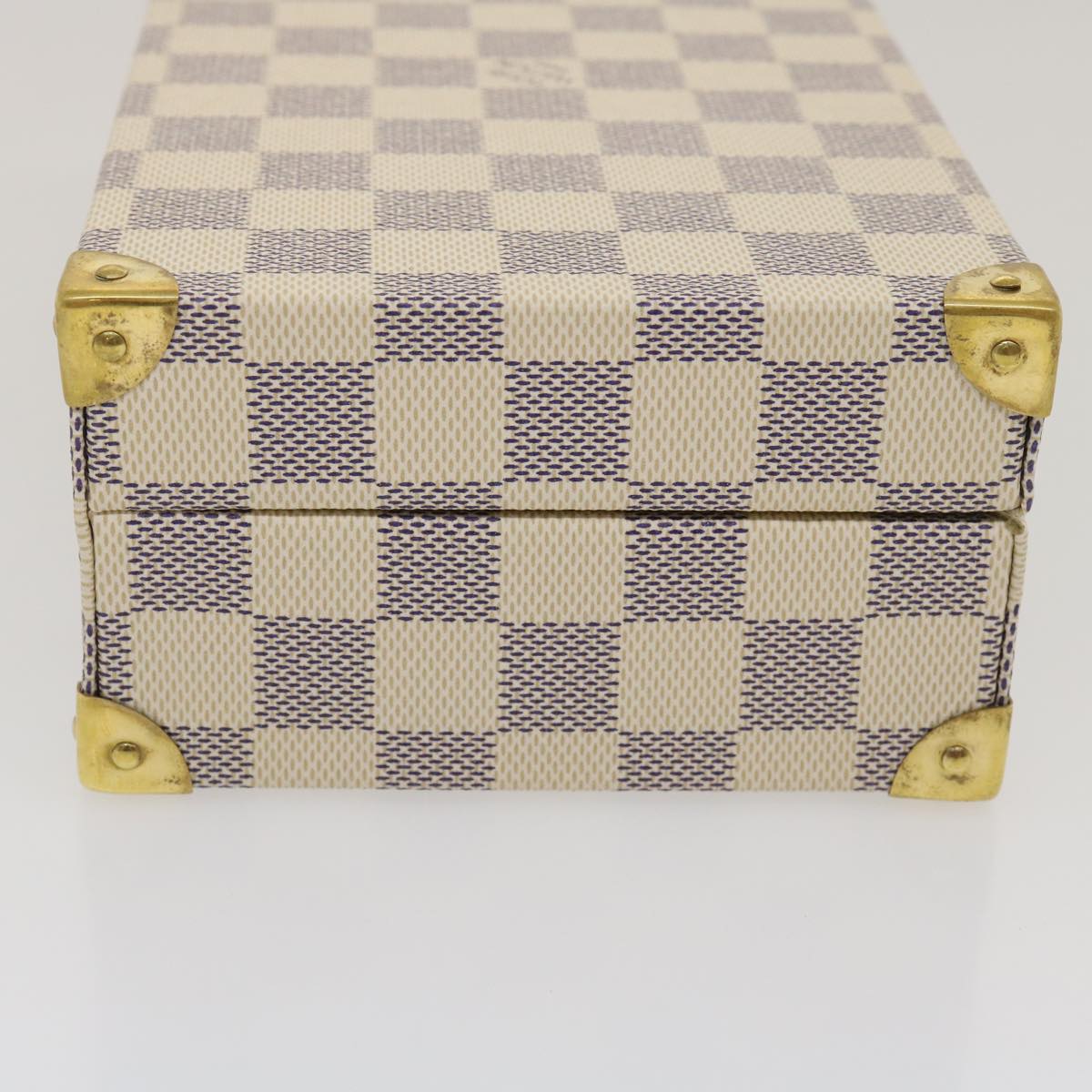 LOUIS VUITTON Damier Azur Coffret Polyvalent Jewelry Box SPO N33618 29521S