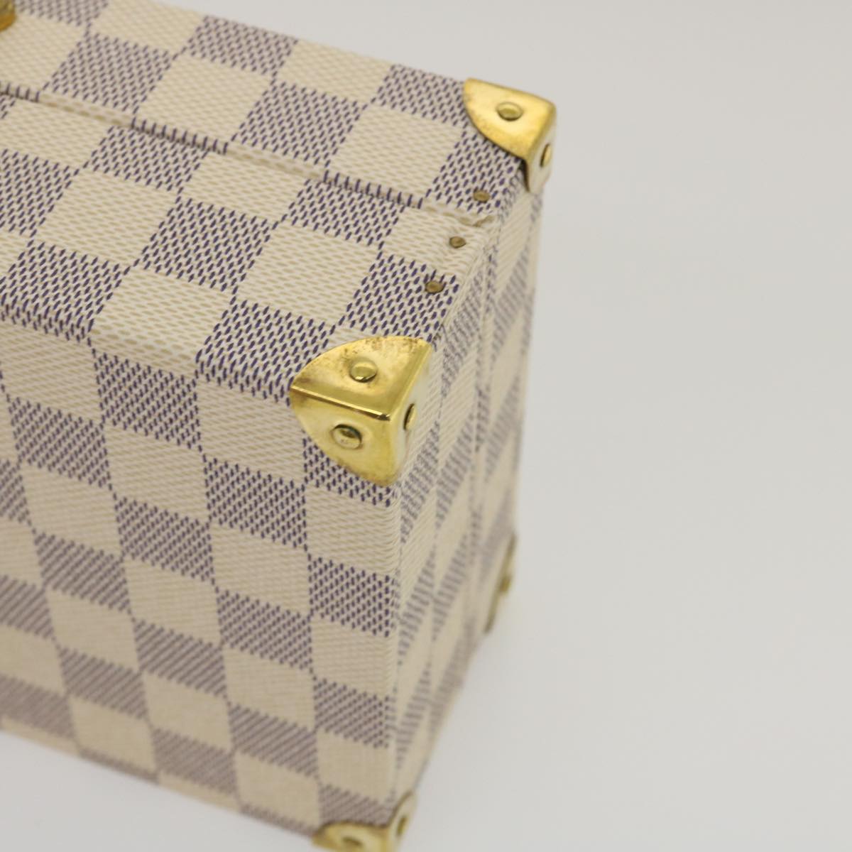 LOUIS VUITTON Damier Azur Coffret Polyvalent Jewelry Box SPO N33618 29521S