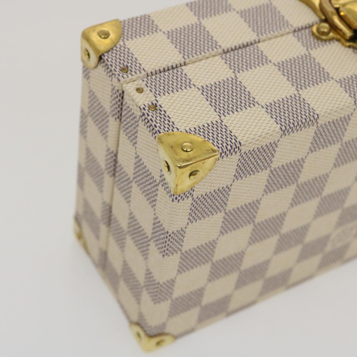 LOUIS VUITTON Damier Azur Coffret Polyvalent Jewelry Box SPO N33618 29521S