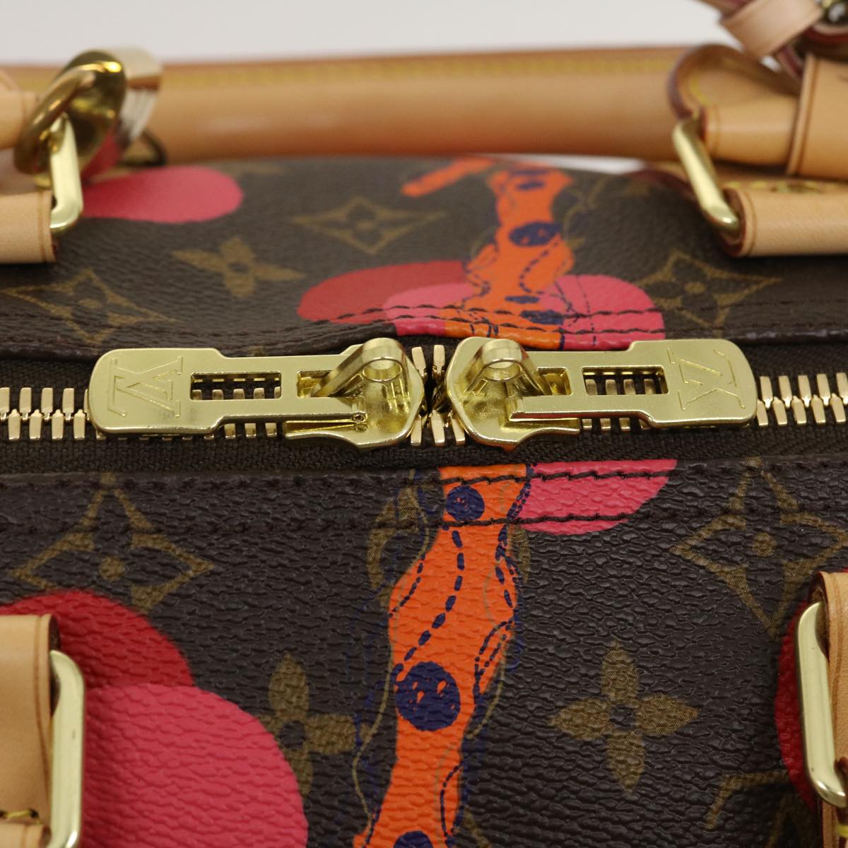 LOUIS VUITTON Monogram Ramages Keepall Bandouliere 45 Bag M41413 LV 29545S
