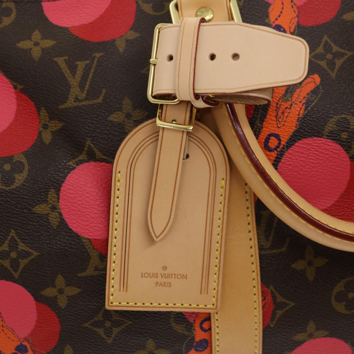 LOUIS VUITTON Monogram Ramages Keepall Bandouliere 45 Bag M41413 LV 29545S