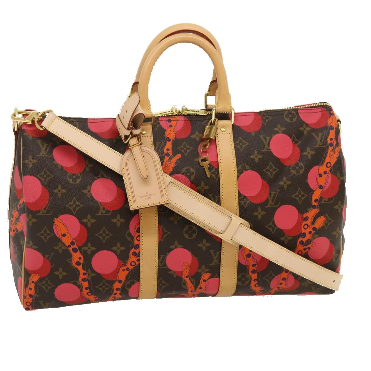 LOUIS VUITTON Monogram Ramages Keepall Bandouliere 45 Bag M41413 LV 29545S
