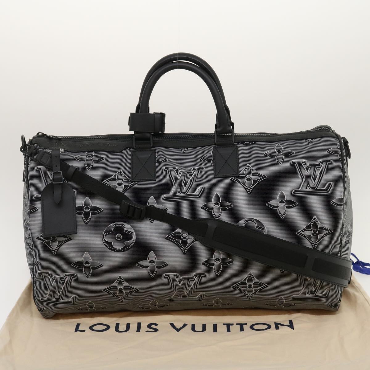 LOUIS VUITTON KeepallBandouliere 50 BostonBag Reversible 2054 M44939 29550S
