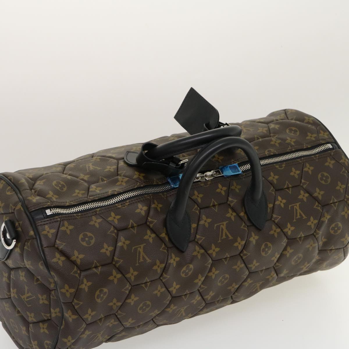 LOUIS VUITTON Monogram Macassar Neo sporty Hexagon Boston Bag M40398 29557S
