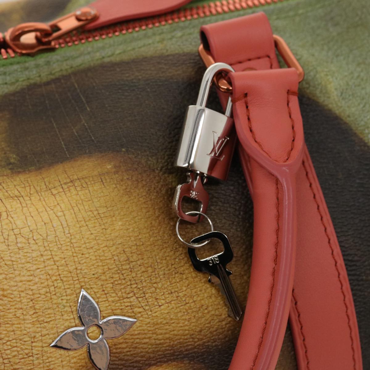 LOUIS VUITTON Masters Collection Keepall Bandouliere 50 Boston M43377 29559S