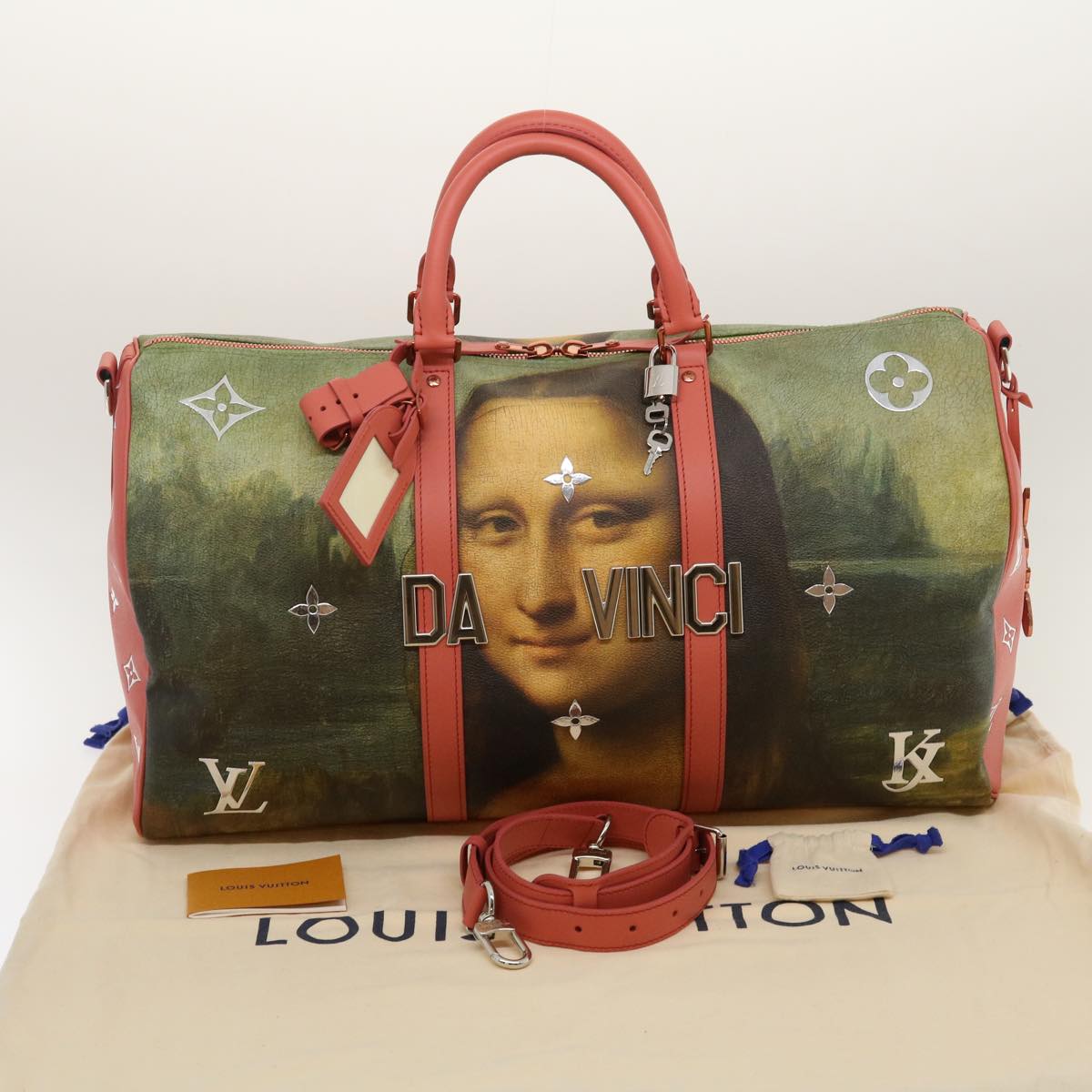 LOUIS VUITTON Masters Collection Keepall Bandouliere 50 Boston M43377 29559S