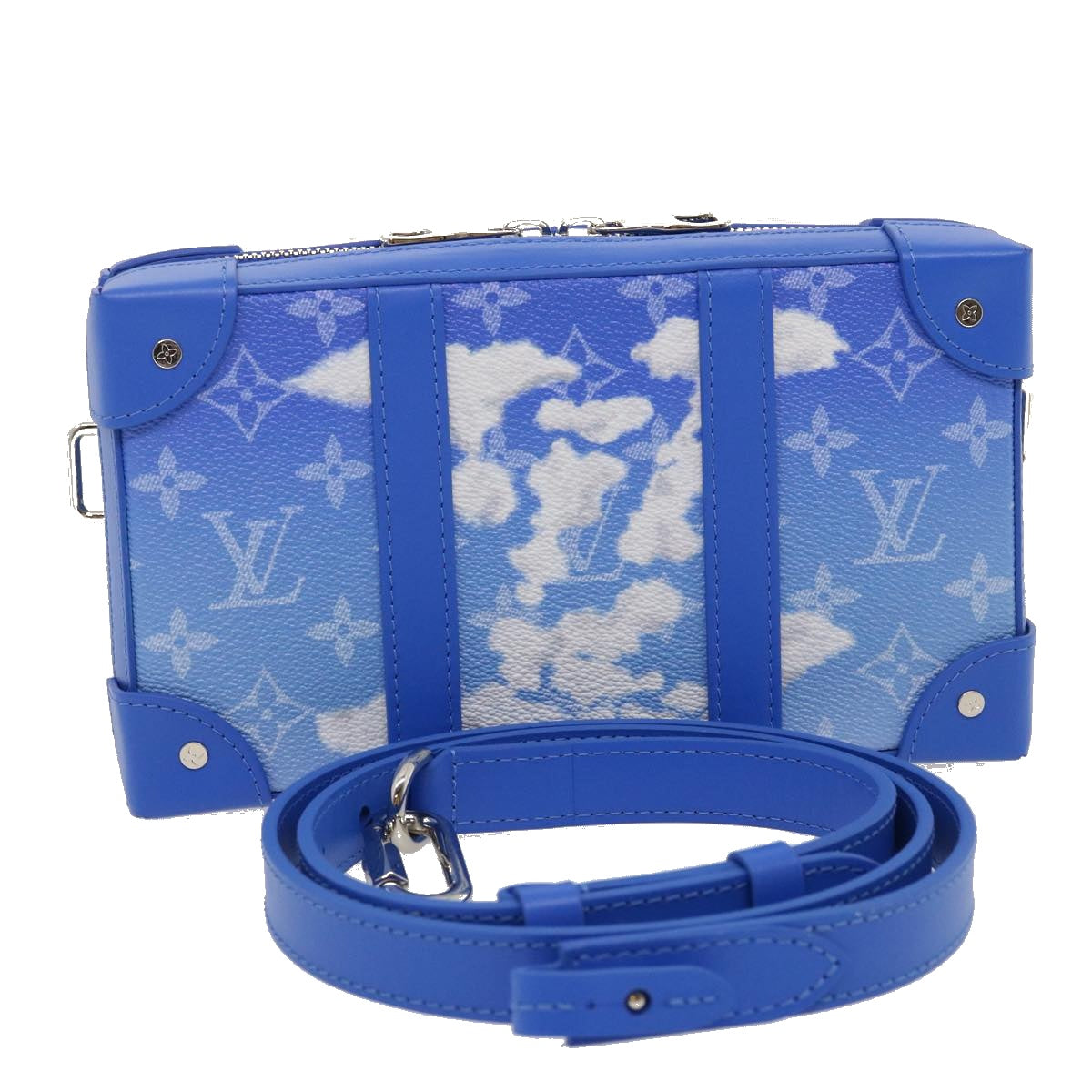 LOUIS VUITTON Monogram Clouds Soft Trunk Wallet Shoulder Bag M45432 29570S