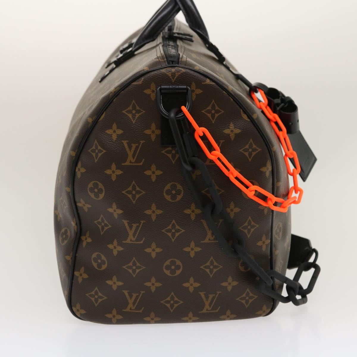 LOUIS VUITTON Monogram Virgil Abloh Keepall Band 50 BostonBag M44471 29582S
