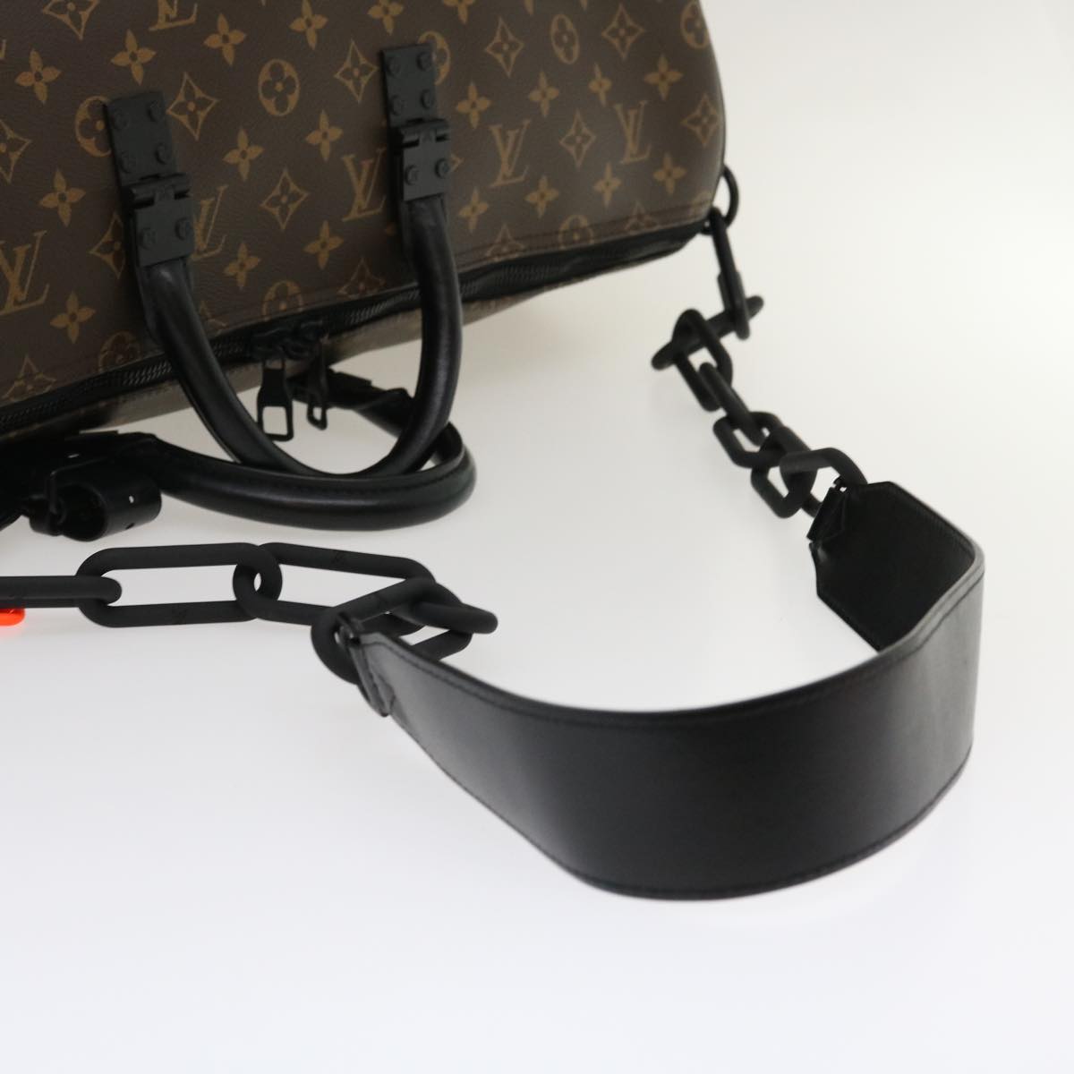 LOUIS VUITTON Monogram Virgil Abloh Keepall Band 50 BostonBag M44471 29582S