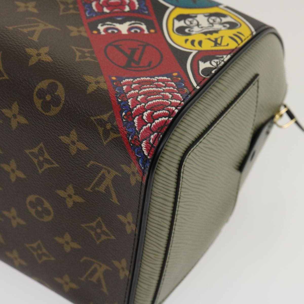 LOUIS VUITTON Monogram Epi Kabuki Speedy 30 Hand Bag M43505 LV 29583S