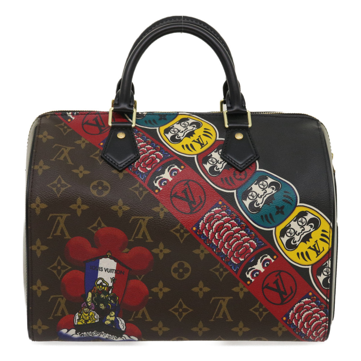 LOUIS VUITTON Monogram Epi Kabuki Speedy 30 Hand Bag M43505 LV 29583S