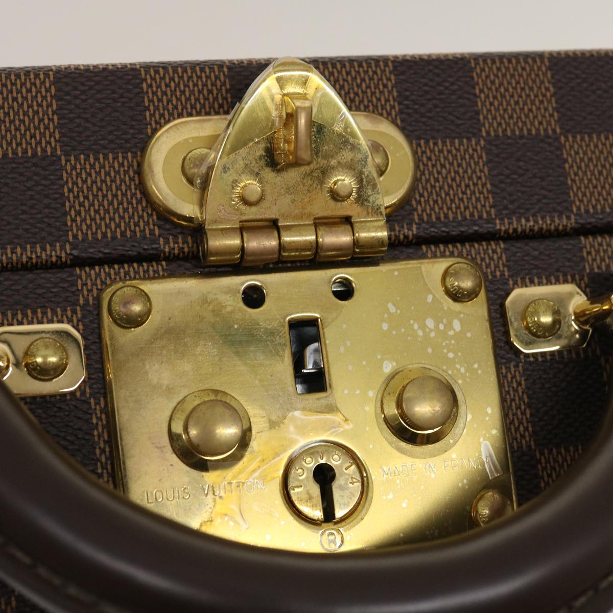 LOUIS VUITTON Damier Ebene President Trunk SPO N47500 LV 29584S
