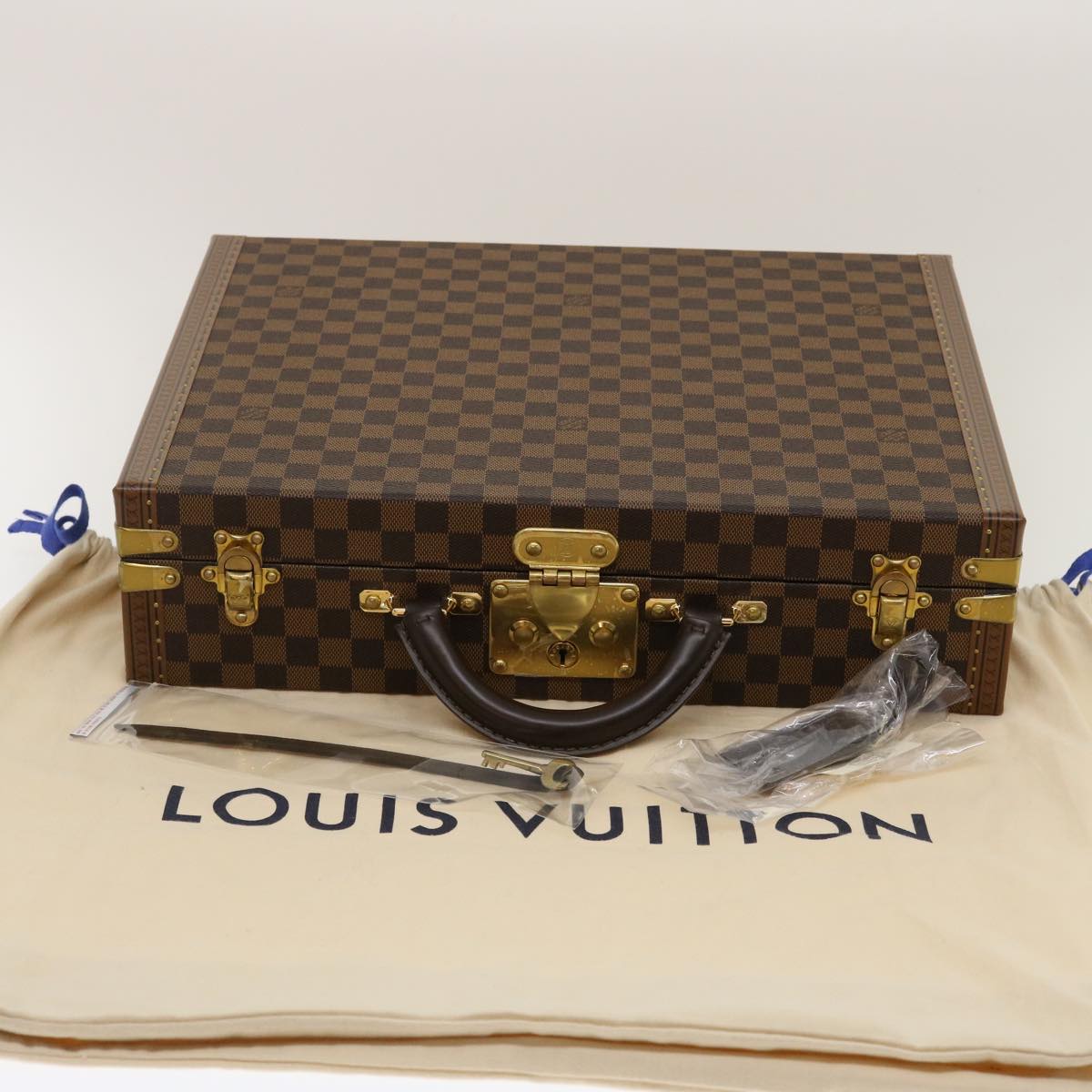 LOUIS VUITTON Damier Ebene President Trunk SPO N47500 LV 29584S