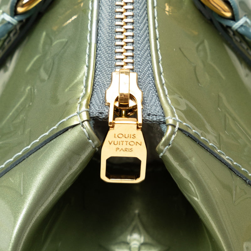 Louis Vuitton Monogram Vernis Shawwood PM Tote Bag M91560 Zivl Green Patent Leather  Louis Vuitton