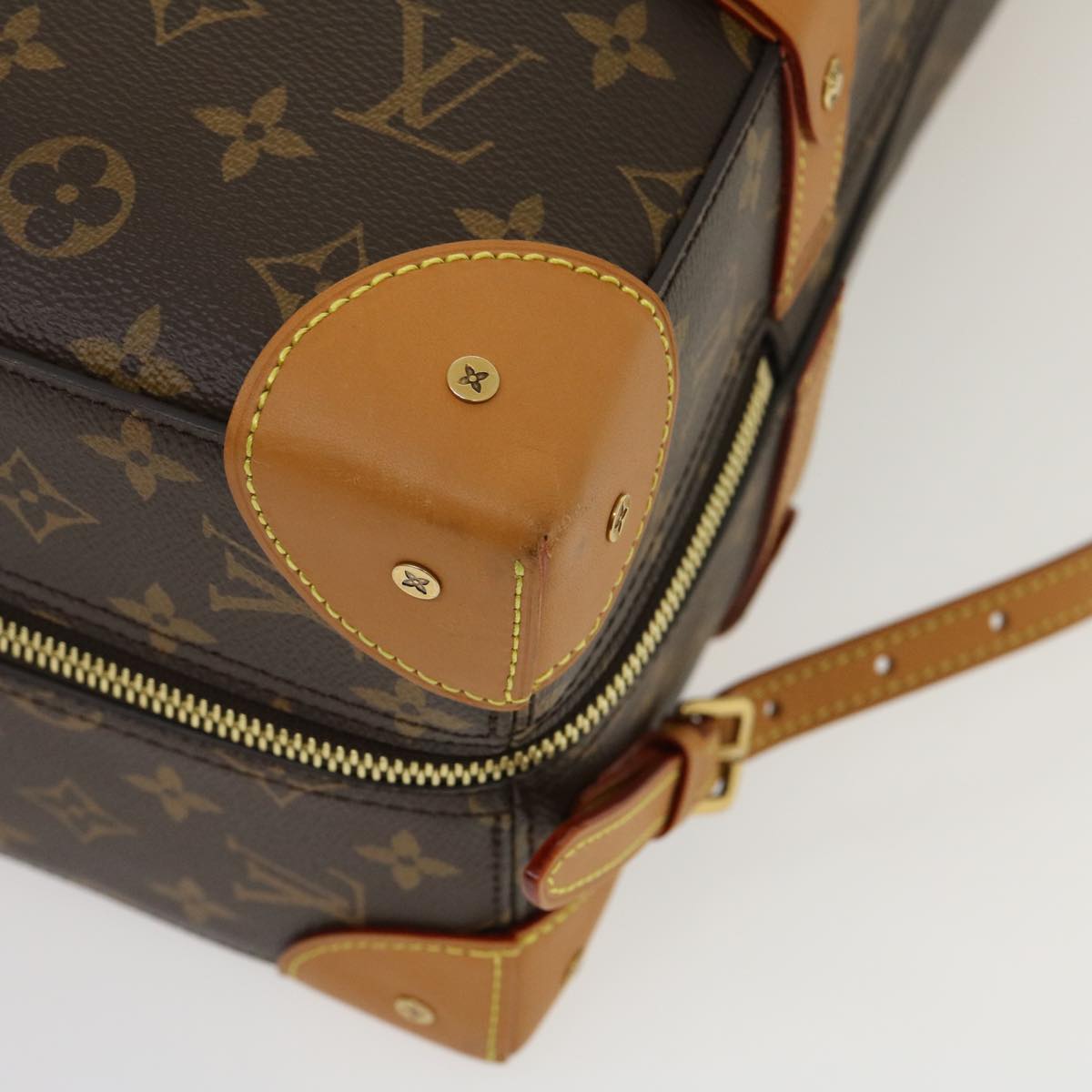 LOUIS VUITTON Monogram Soft Trunk Backpack MM Trunk M44749 LV 29610S