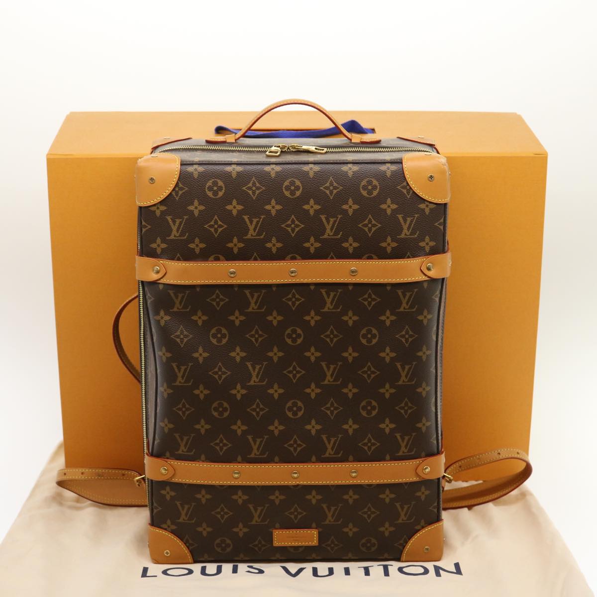 LOUIS VUITTON Monogram Soft Trunk Backpack MM Trunk M44749 LV 29610S
