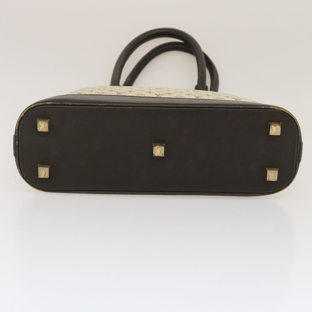 LOUIS VUITTON Monogram Mini Alma Haut Hand Bag Khaki M92203 LV 29629