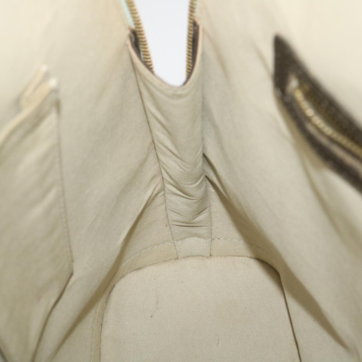 LOUIS VUITTON Monogram Mini Alma Haut Hand Bag Khaki M92203 LV 29629