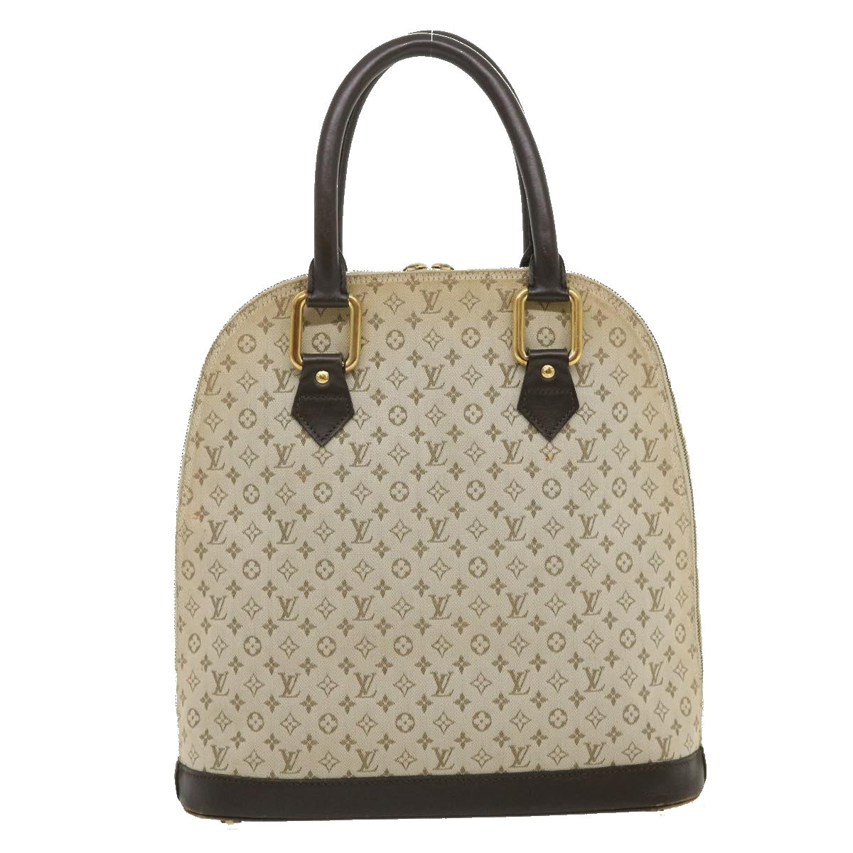 LOUIS VUITTON Monogram Mini Alma Haut Hand Bag Khaki M92203 LV 29629