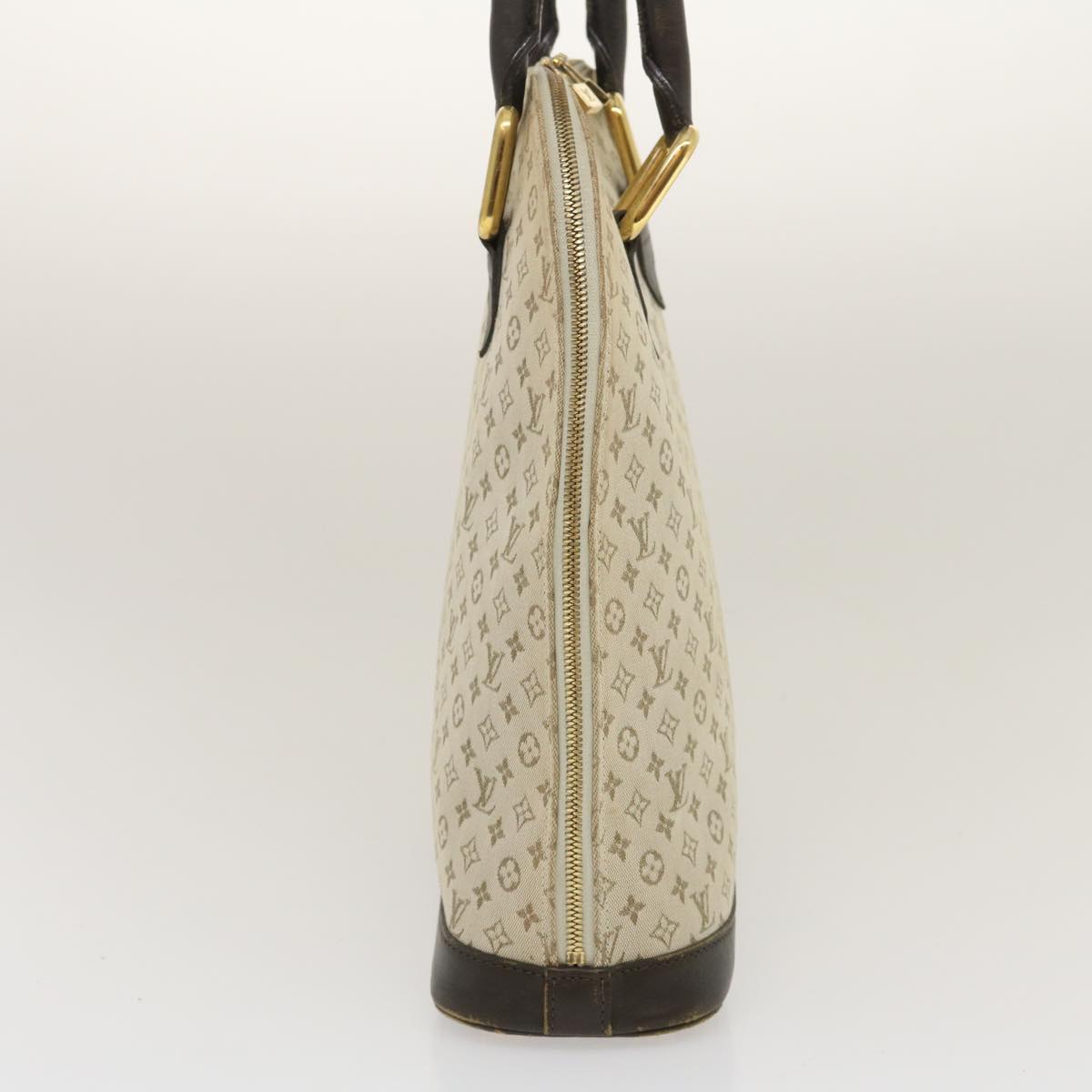 LOUIS VUITTON Monogram Mini Alma Haut Hand Bag Khaki M92203 LV 29629