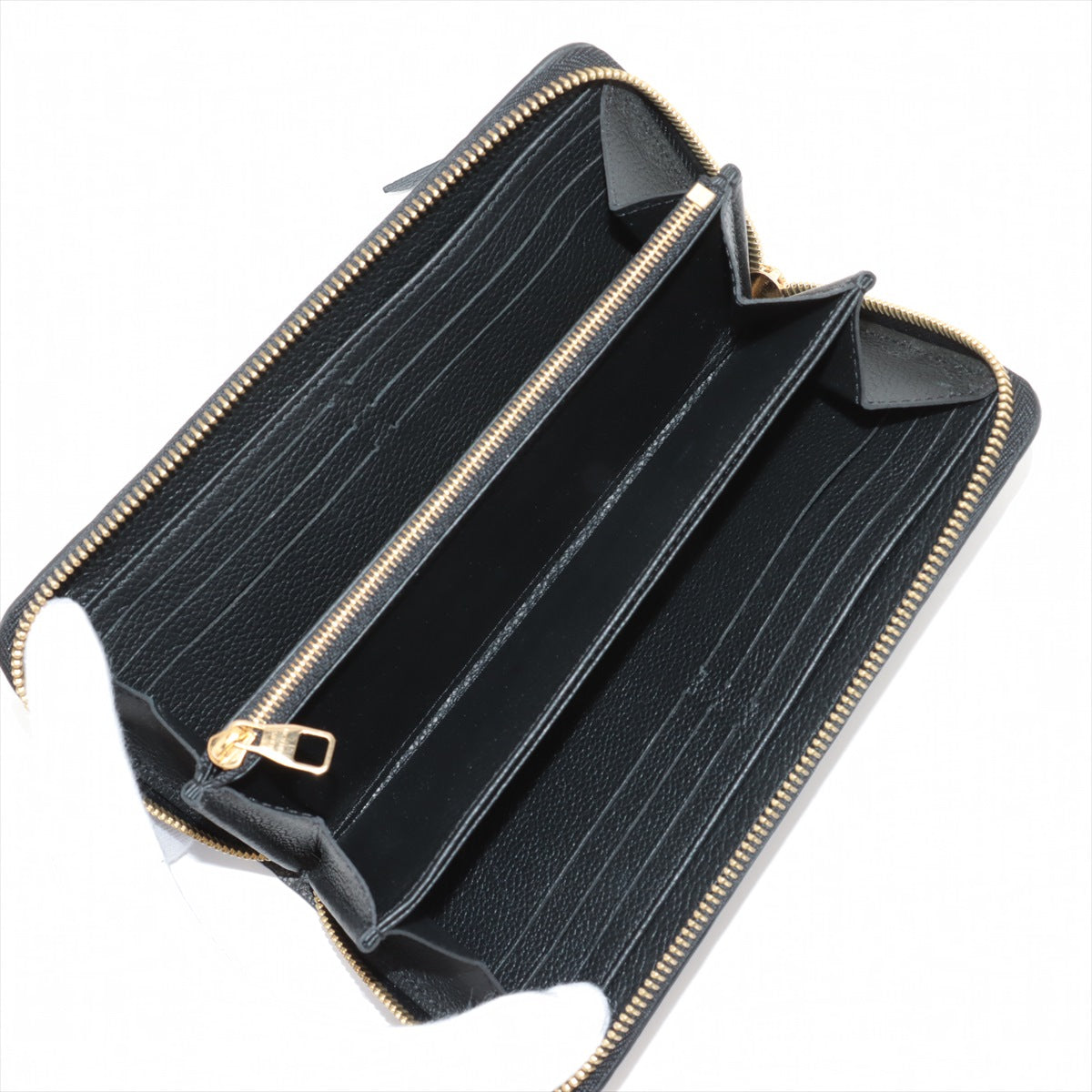 Louis Vuitton Monogram Amplant  Wallet M61864 Noneir Round Zip Wallet