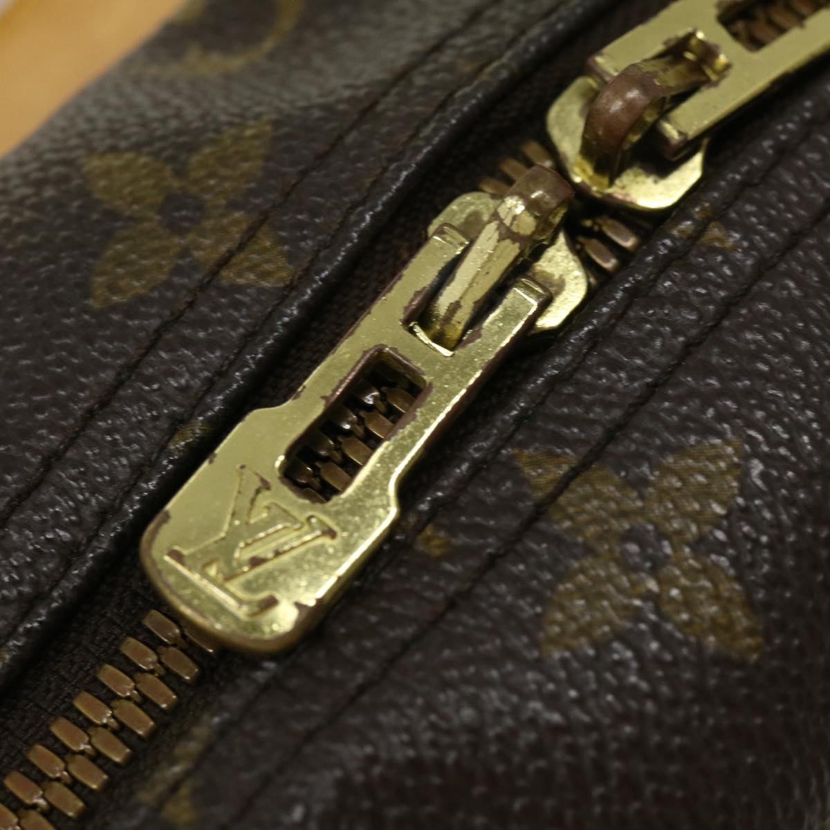 LOUIS VUITTON Monogram Deauville Hand Bag M47270 LV 29715