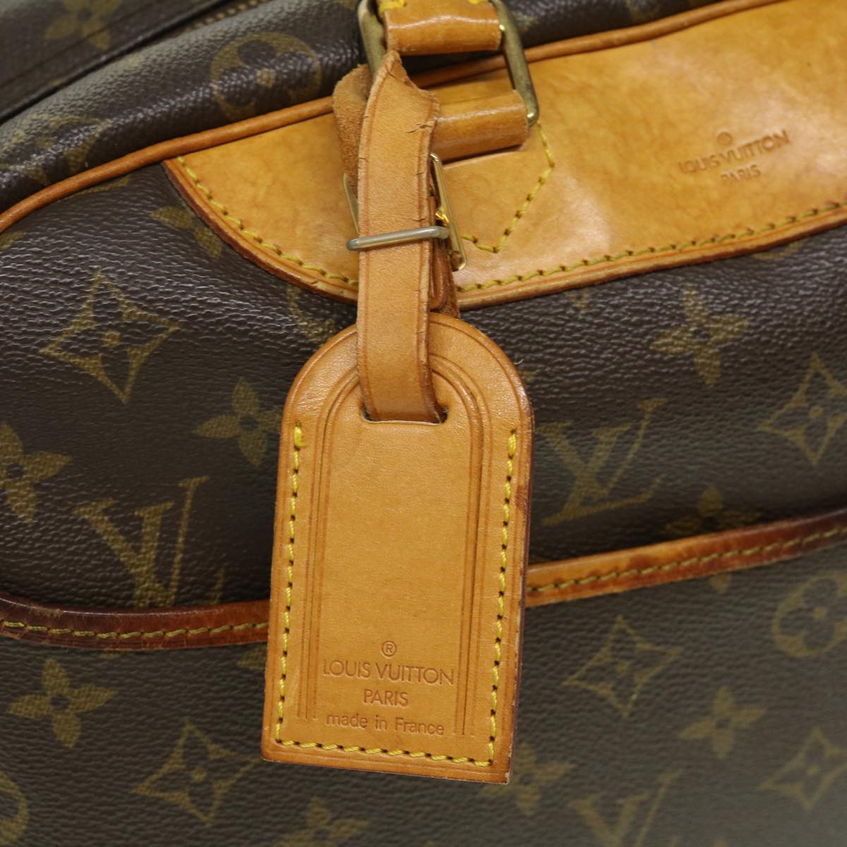 LOUIS VUITTON Monogram Deauville Hand Bag M47270 LV 29715