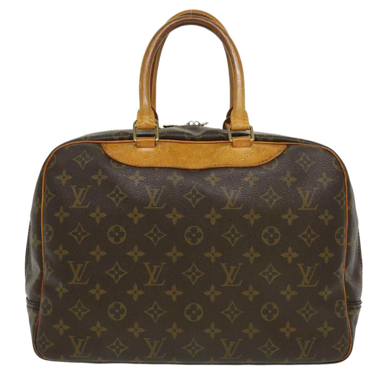 LOUIS VUITTON Monogram Deauville Hand Bag M47270 LV 29715