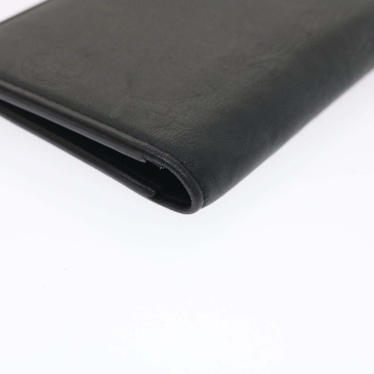 LOUIS VUITTON Monogram Shadow Portefeuille Brazza Wallet Black N60017 29752