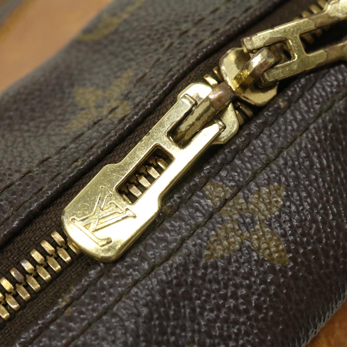 LOUIS VUITTON Monogram Deauville Hand Bag M47270 LV 29832