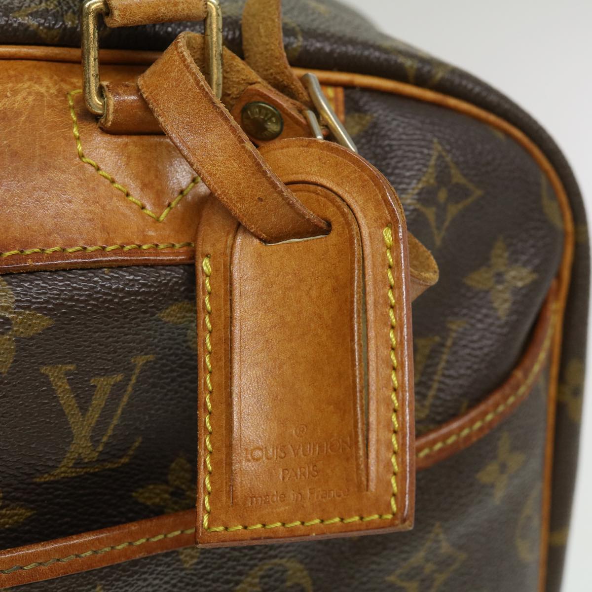 LOUIS VUITTON Monogram Deauville Hand Bag M47270 LV 29832