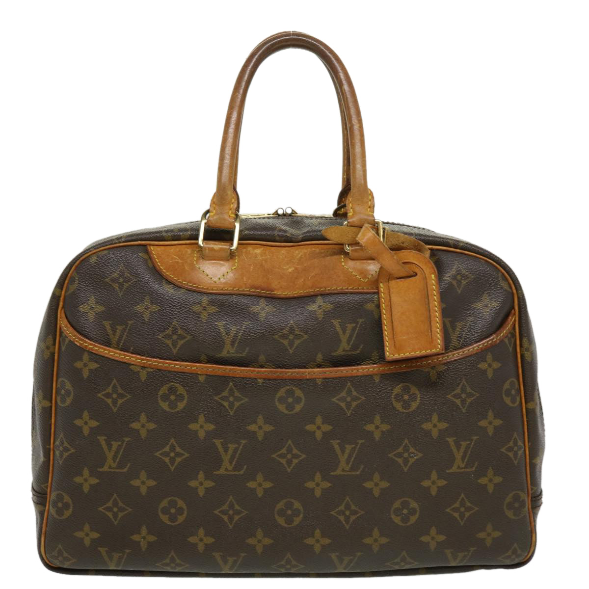 LOUIS VUITTON Monogram Deauville Hand Bag M47270 LV 29832