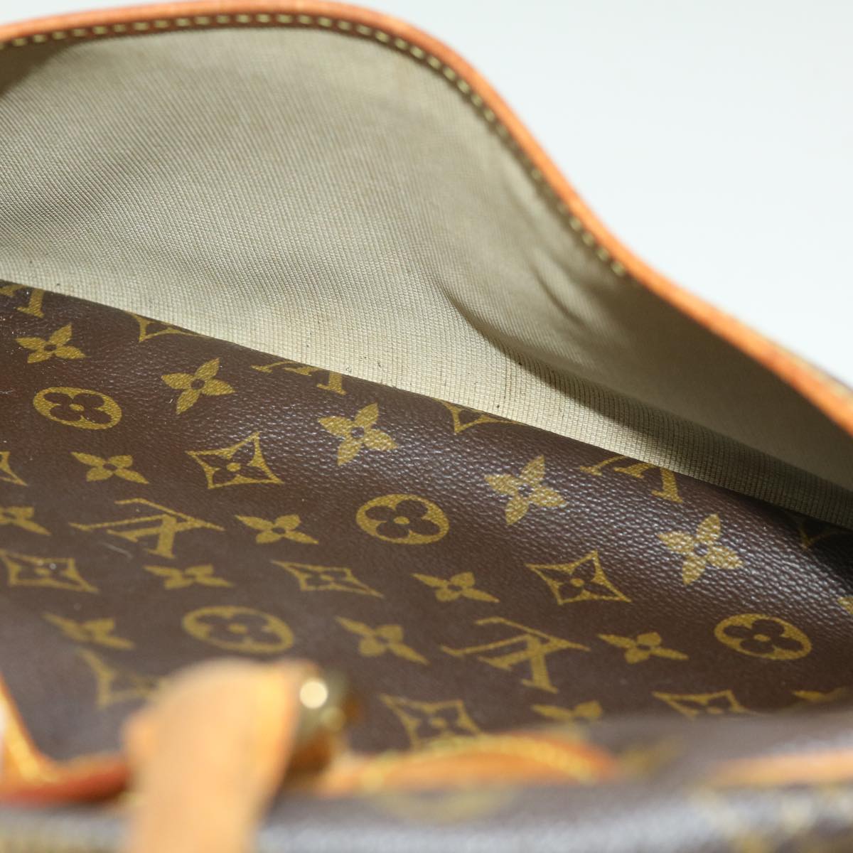 LOUIS VUITTON Monogram Deauville Hand Bag M47270 LV 29832