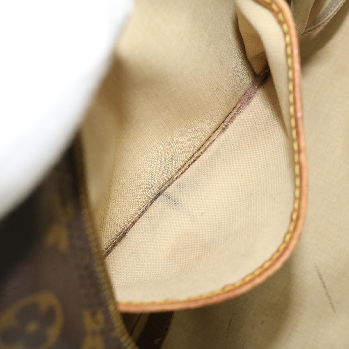 LOUIS VUITTON Monogram Deauville Hand Bag M47270 LV 29832